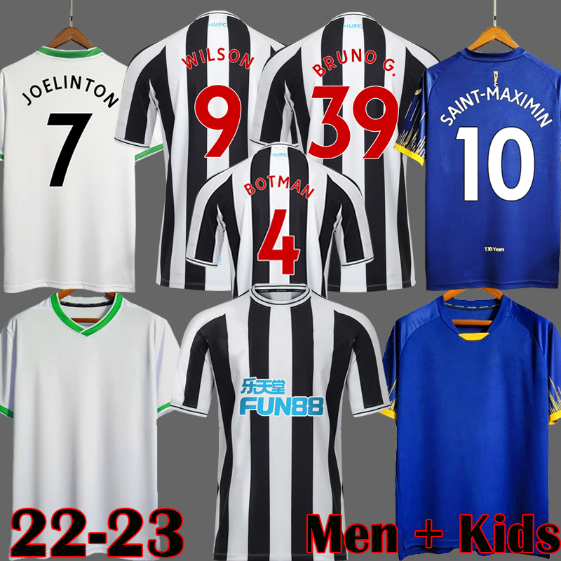 Newcastle 130 Years Soccer Jersey BOTMAN 22 23 WOOD BRUNO G. WILSON SHELVEY 2021 2022 2023 JOELINTON NUFC Football Shirt MAXIMIN TRIPPIER Men kit Kids Equipment sets, Kids home
Newcastle 130 Years Soccer Jersey BOTMAN 22 23 WOOD BRUNO G. WILSON SHELVEY 2021 2022 2023 JOELINTON NUFC Football Shirt MAXIMIN TRIPPIER Men kit Kids Equipment sets, Kids home