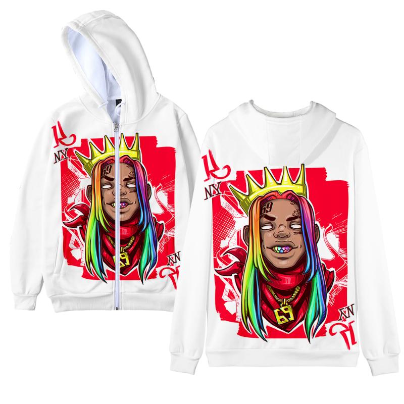 Men's Hoodies & Sweatshirts Hip Hop Zipper Pullover Harajuku Men Women Fashion Casual Hooded 3D SweatshirtsMen's, Yh07
Men's Hoodies & Sweatshirts Hip Hop Zipper Pullover Harajuku Men Women Fashion Casual Hooded 3D SweatshirtsMen's, Yh07