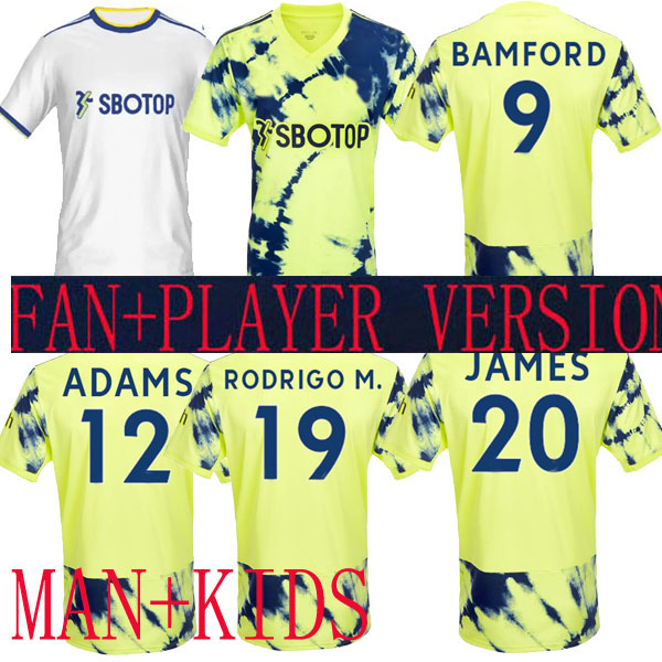 22 23 SUMMERVILLE BAMFORD Soccer Jerseys Adams Aaronson HARRISON away kit 2022 2023 Llorente Sinisterra JAMES football shirt Uniforms Men kids sets, Away man 1
22 23 SUMMERVILLE BAMFORD Soccer Jerseys Adams Aaronson HARRISON away kit 2022 2023 Llorente Sinisterra JAMES football shirt Uniforms Men kids sets, Away man 1