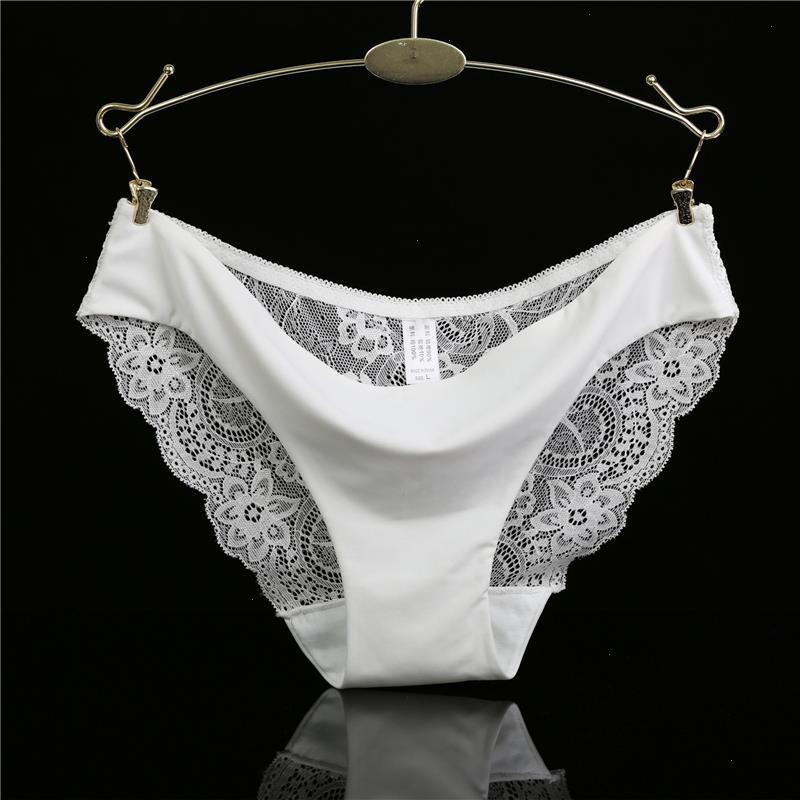 Woman Lace Panties Sexy Transparent Panty Low-rise Cotton Crotch Briefs Plus Size Ladies Underwear Intimates, White
Woman Lace Panties Sexy Transparent Panty Low-rise Cotton Crotch Briefs Plus Size Ladies Underwear Intimates, White