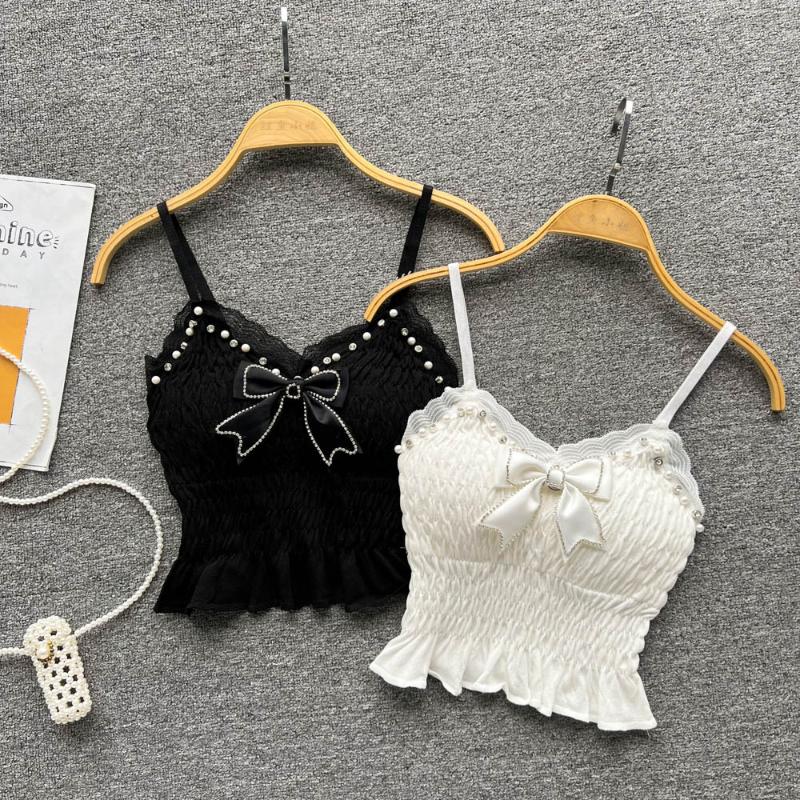 Women's Tanks & Camis Debardeur Femme Bra Spagetti Strap Tank Top Sexy Ropa Mujer Gorset Lace Tops For Women Camisoles Butterfly DropWomen's, White
Women's Tanks & Camis Debardeur Femme Bra Spagetti Strap Tank Top Sexy Ropa Mujer Gorset Lace Tops For Women Camisoles Butterfly DropWomen's, White