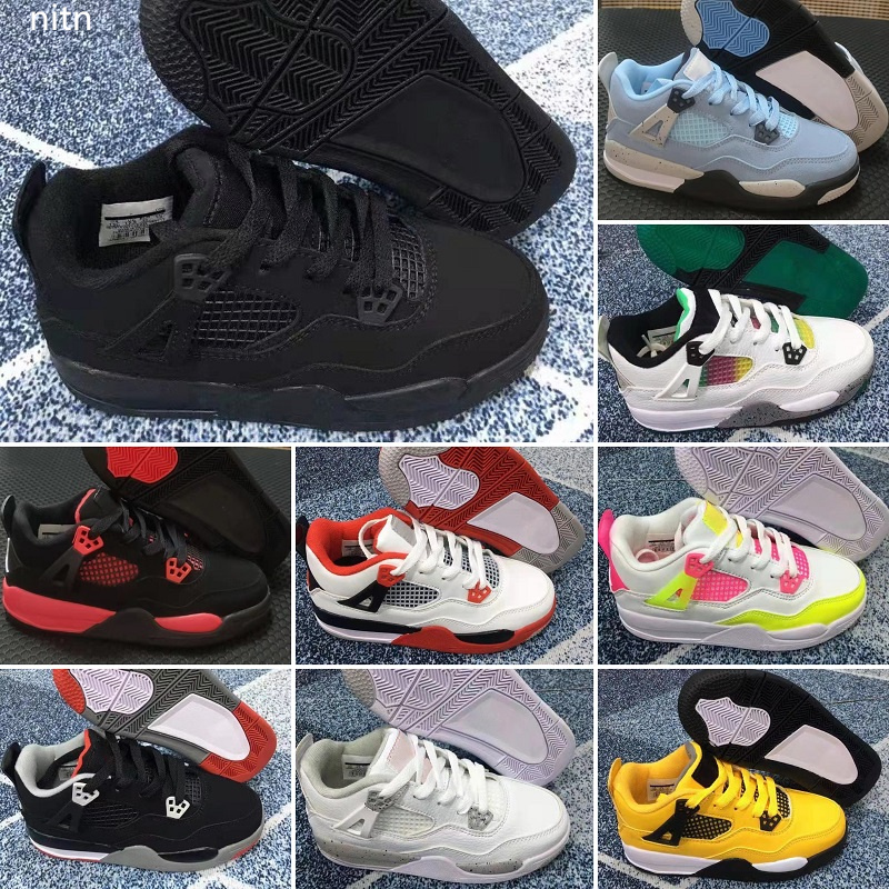 2022 Children athletic Basketball shoes 4s Boys Girls IV Training Sneakers Youth Kids Sports Sneakers size 28-35, Color 10
2022 Children athletic Basketball shoes 4s Boys Girls IV Training Sneakers Youth Kids Sports Sneakers size 28-35, Color 10