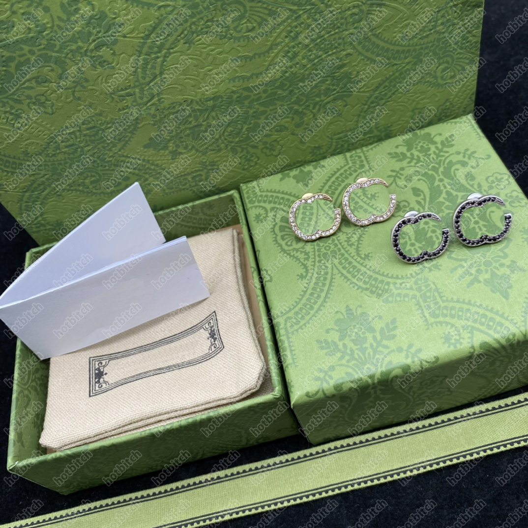 Vintage Rhinestone Letter Earrings Women Black Diamond Charm Studs Clear Crystal Eardrop With Gift Box
Vintage Rhinestone Letter Earrings Women Black Diamond Charm Studs Clear Crystal Eardrop With Gift Box