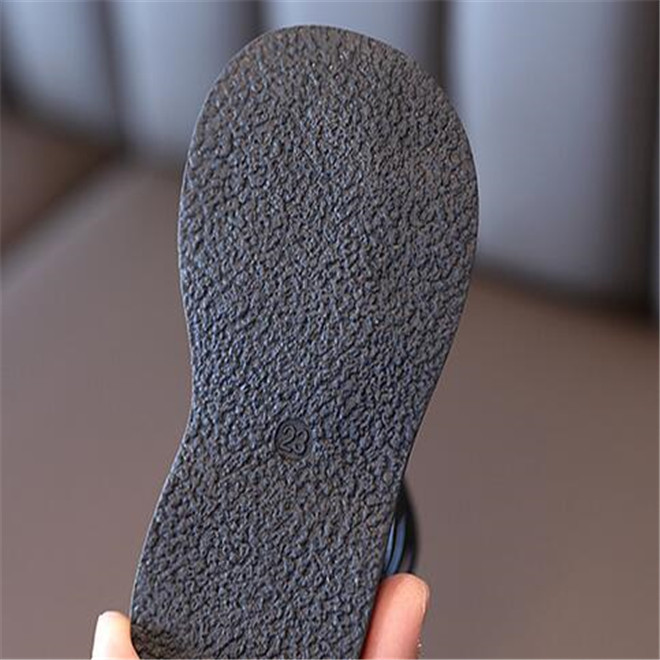 Summer Kids Girls Sandals New Style Children Baotou Hollow Sandal Retro Woven Roman Shoes Princess Shoe