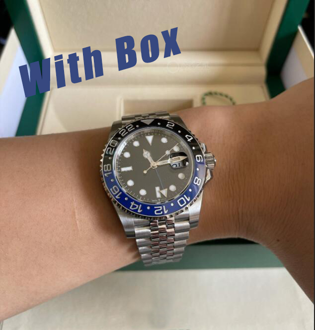 Mens Watch Automatic Mechanical 40mm 904L Steel 126710 Blue Black Alloy Bezel GMT Calendar Sapphire Glass Super Watchet luxe gift, 11
Mens Watch Automatic Mechanical 40mm 904L Steel 126710 Blue Black Alloy Bezel GMT Calendar Sapphire Glass Super Watchet luxe gift, 11