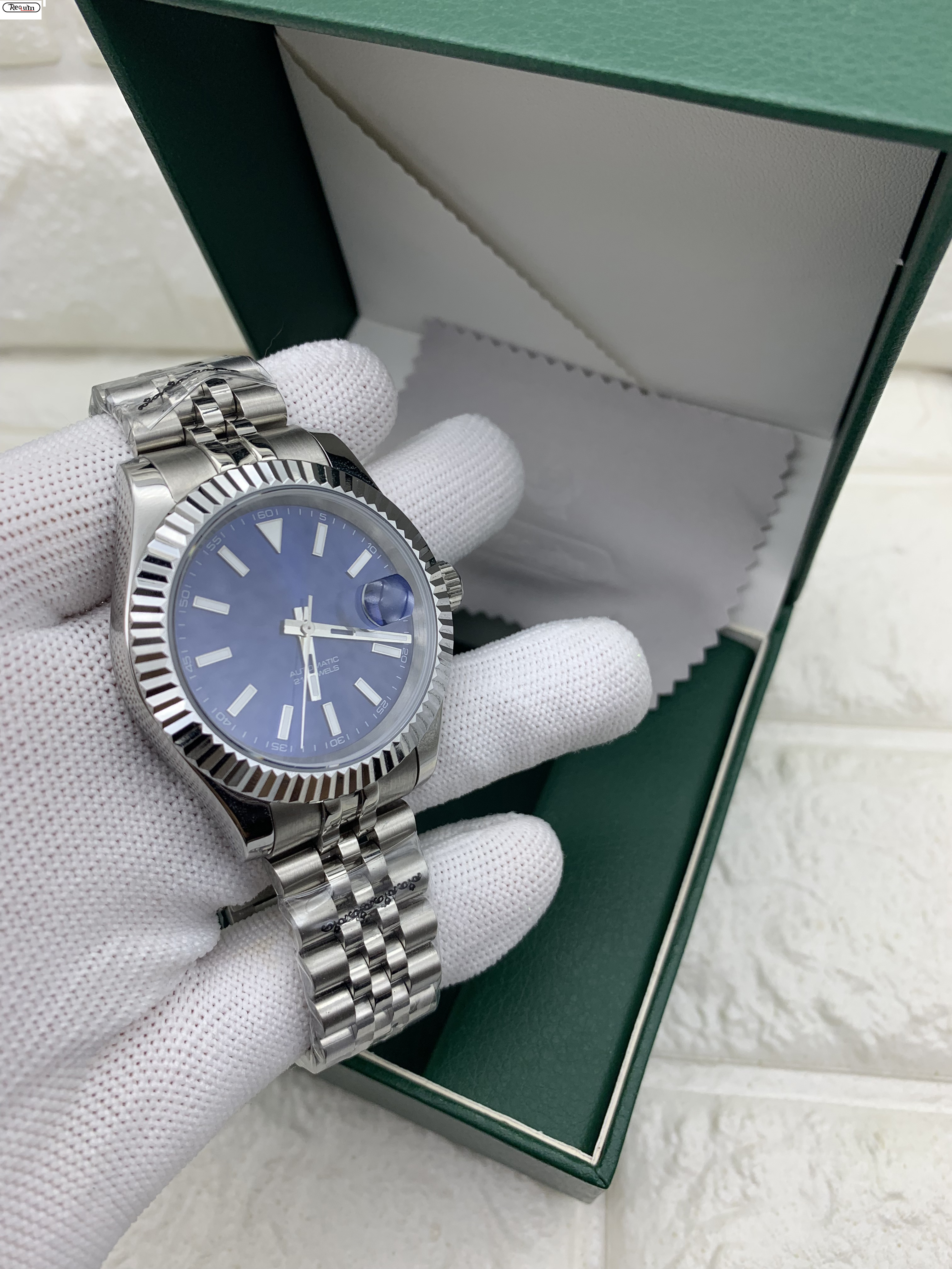 aaa+ TOP Brand Luxury Watch Men's Automatic Mechanical Asian Movement 126334 Date 904L Steel Slide Lock Strap Sapphire Luminous Oyster
aaa+ TOP Brand Luxury Watch Men's Automatic Mechanical Asian Movement 126334 Date 904L Steel Slide Lock Strap Sapphire Luminous Oyster