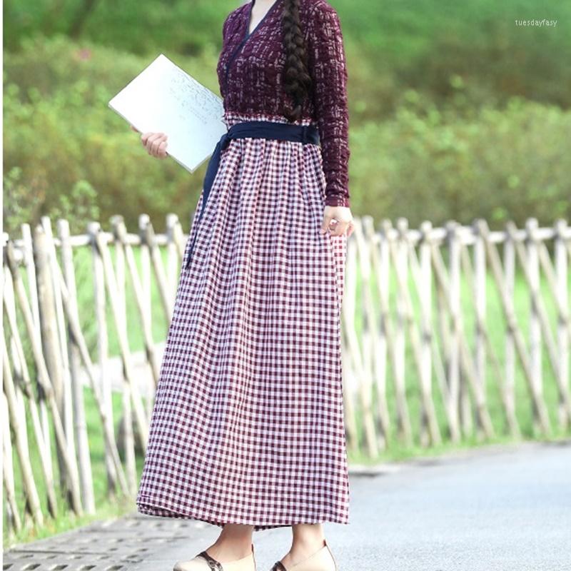 Ethnic Clothing Woman Dress 2022 Spring Summer Chinese Style Meditation Robe Oriental Cotton Plaid Vintage Femme 10165Ethnic
Ethnic Clothing Woman Dress 2022 Spring Summer Chinese Style Meditation Robe Oriental Cotton Plaid Vintage Femme 10165Ethnic
