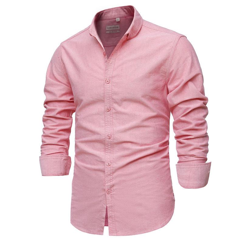 Men's Casual Shirts Spring 2022 Solid Cotton Oxford Shirt Quality Business Men's ShirtMen's
Men's Casual Shirts Spring 2022 Solid Cotton Oxford Shirt Quality Business Men's ShirtMen's