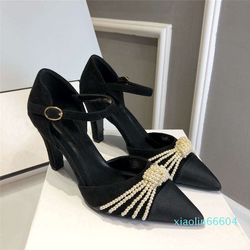 Fashion-Dress Shoes Classic Ladies Sandals High Heels Sexy Set Mouth Pointed Toe, Black
Fashion-Dress Shoes Classic Ladies Sandals High Heels Sexy Set Mouth Pointed Toe, Black