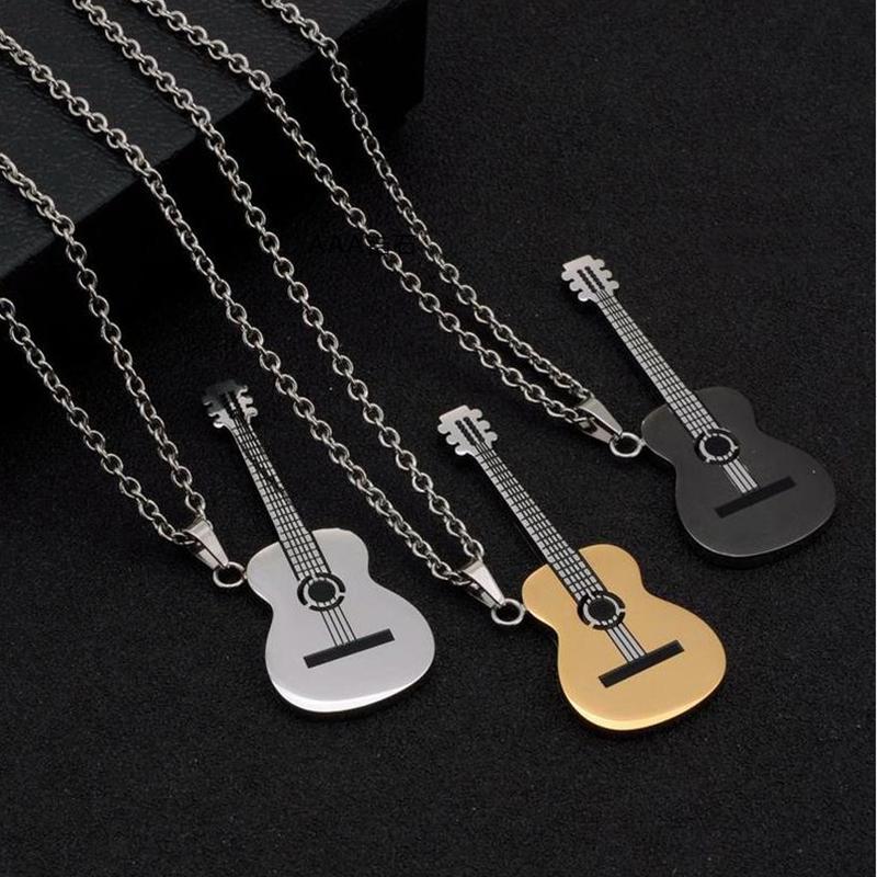 Pendant Necklaces Nztilam Fashion High Quality Alloy Guitar Necklace For Girl Pendants Leather Chain Men NecklacesPendant
Pendant Necklaces Nztilam Fashion High Quality Alloy Guitar Necklace For Girl Pendants Leather Chain Men NecklacesPendant