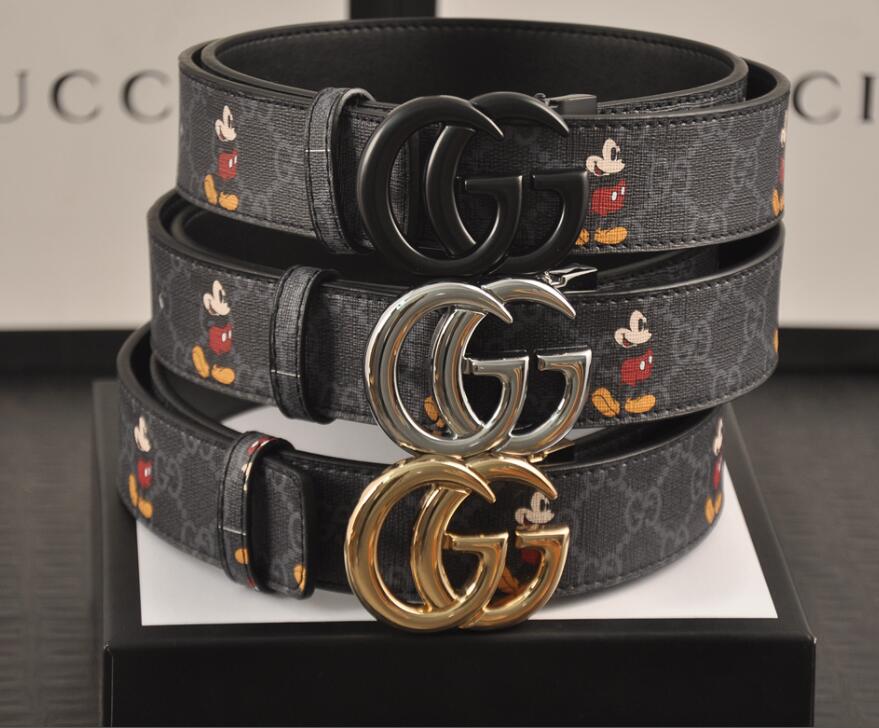 Mickey mouse GG belt Fashion Classic Men Womens Designers AAA Belts Mens Casual Letter Smooth Buckle Belt Width 3.8cm NO box
Mickey mouse GG belt Fashion Classic Men Womens Designers AAA Belts Mens Casual Letter Smooth Buckle Belt Width 3.8cm NO box