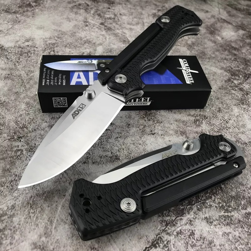 Cold Steel 58SQ Demko AD-15 Folding Knife 3.68" S35VN Drop Point Black G10 Handles Outdoor Camping Tactical Hunting EDC Utility Tools
Cold Steel 58SQ Demko AD-15 Folding Knife 3.68" S35VN Drop Point Black G10 Handles Outdoor Camping Tactical Hunting EDC Utility Tools