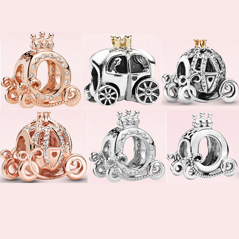 Luxury 925 Sterling Silver Charms DIY Beads Beaded Rose Gold Crown Lady Jewelry Gift Pumpkin Car Pendant Original for Pandora Fashion New Bracelet Women
Luxury 925 Sterling Silver Charms DIY Beads Beaded Rose Gold Crown Lady Jewelry Gift Pumpkin Car Pendant Original for Pandora Fashion New Bracelet Women