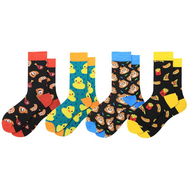 Men's Socks Combed Cotton Fashion Hip Hop Men Trend Harajuku Stool Duck Chicken Leg Burger French Fries Happy Funny SocksMen's
Men's Socks Combed Cotton Fashion Hip Hop Men Trend Harajuku Stool Duck Chicken Leg Burger French Fries Happy Funny SocksMen's
