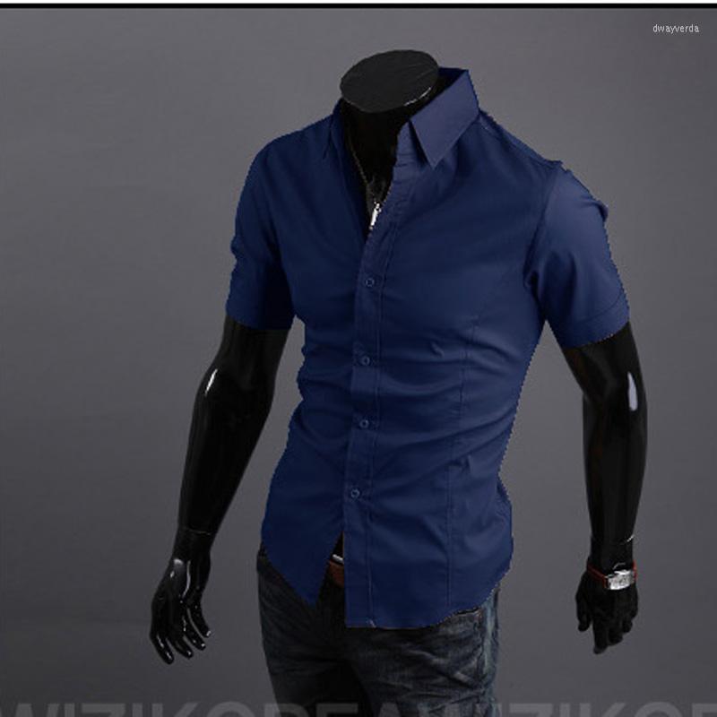 Men's Dress Shirts 2022 Fashion Summer Short Sleeve Solid Casual Business Slim Fit Tops Men Camisa Masculina Chemise Homme Dway22, Black
Men's Dress Shirts 2022 Fashion Summer Short Sleeve Solid Casual Business Slim Fit Tops Men Camisa Masculina Chemise Homme Dway22, Black