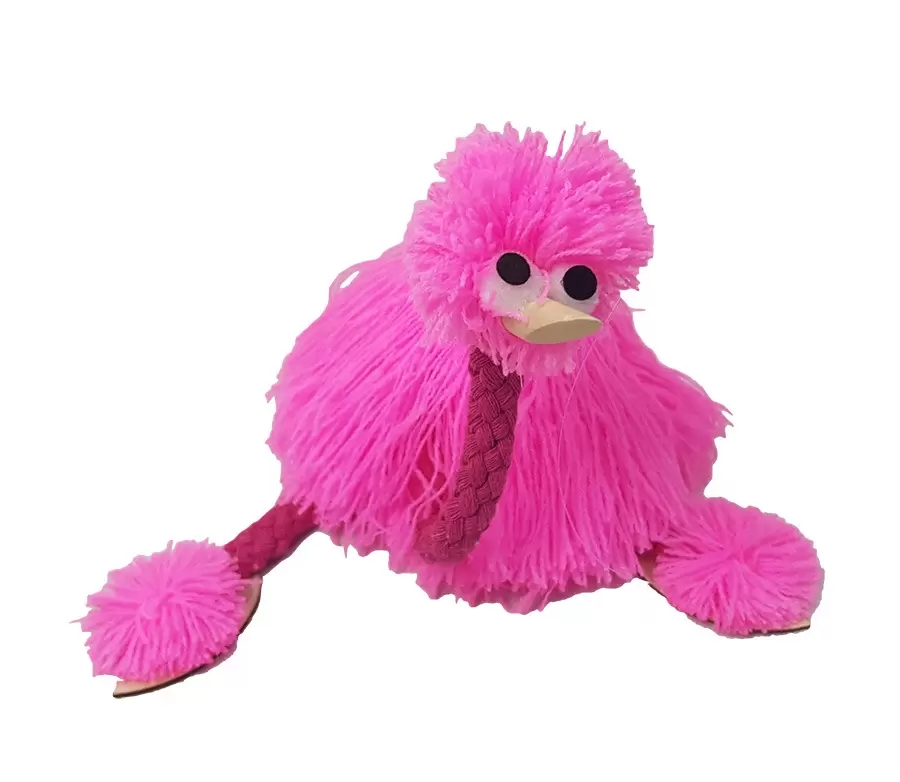 36cm/14inch Decompression Toy Muppets Animal muppet hand puppets toys plush ostrich Marionette doll for baby