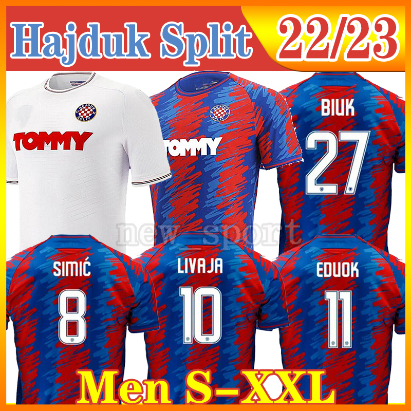 22 23 Hajduk Split 4 VUSKOVIC KACANIKLIC Men Soccer Jerseys COLINA VUKOVIC K. DIMITROV Home Away Blue Red Shirt Short Sleeves jersey Adult Uniforms S, 21 22 away
22 23 Hajduk Split 4 VUSKOVIC KACANIKLIC Men Soccer Jerseys COLINA VUKOVIC K. DIMITROV Home Away Blue Red Shirt Short Sleeves jersey Adult Uniforms S, 21 22 away