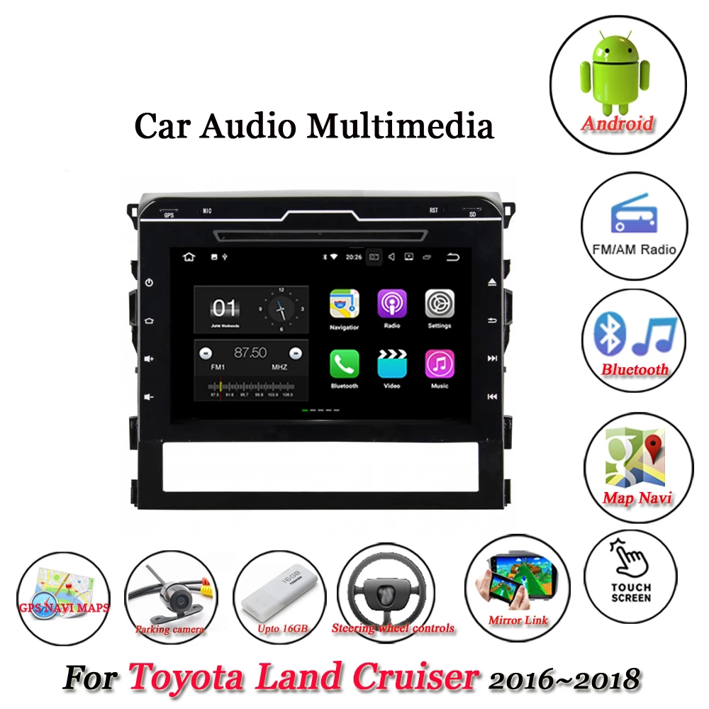 9 Inch Android Car Dvd Video GPS Navigation for Toyota LAND CRUISER 2016-2018 Bluetooth WIFI Radio Multimedia Player
9 Inch Android Car Dvd Video GPS Navigation for Toyota LAND CRUISER 2016-2018 Bluetooth WIFI Radio Multimedia Player