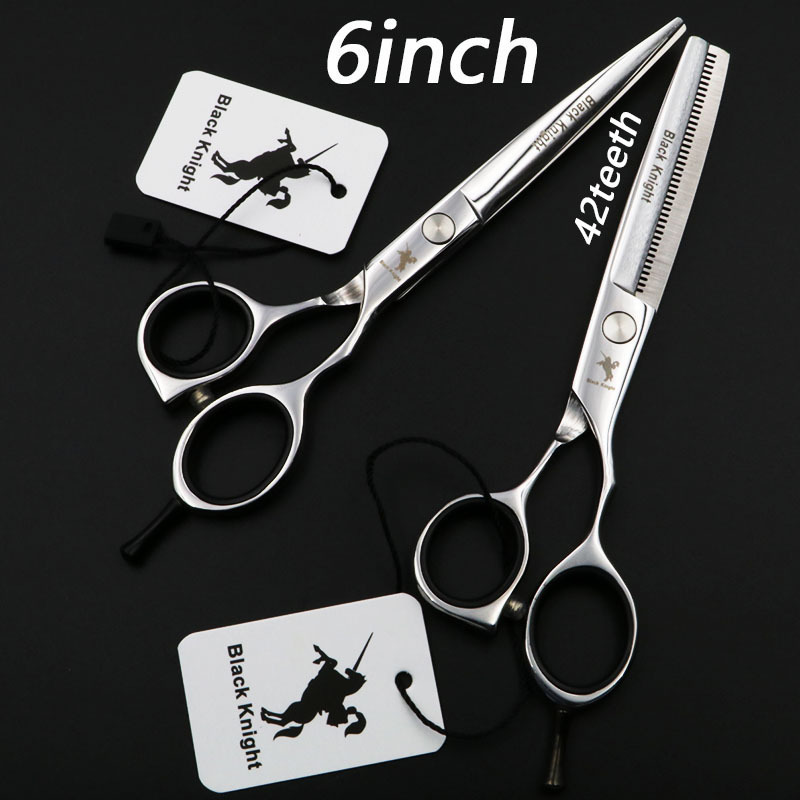 5.5/6 inch Professional Hairdressing scissors set Cutting+Thinning Barber shears High quality 38/42teeth 220317