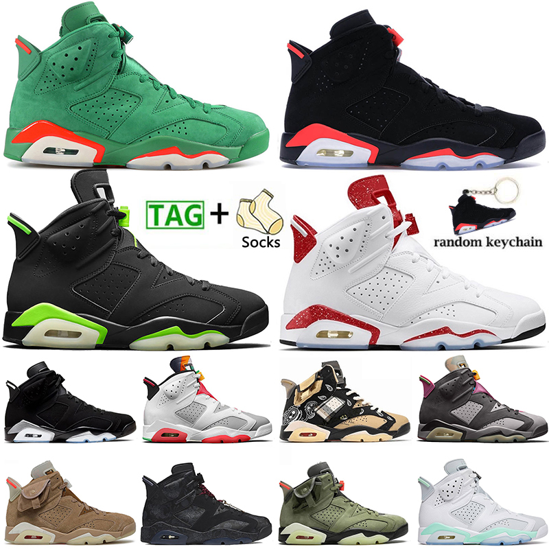 Jumpman 6 6s Mens Womens Basketball Shoes Fashion Red Oreo VI Cactus Jack UNC Blue Bordeaux Infrared Mint Foam Metallic Silver Sports Sneakers Trainers Size 47, D27 36-47 2012
Jumpman 6 6s Mens Womens Basketball Shoes Fashion Red Oreo VI Cactus Jack UNC Blue Bordeaux Infrared Mint Foam Metallic Silver Sports Sneakers Trainers Size 47, D27 36-47 2012