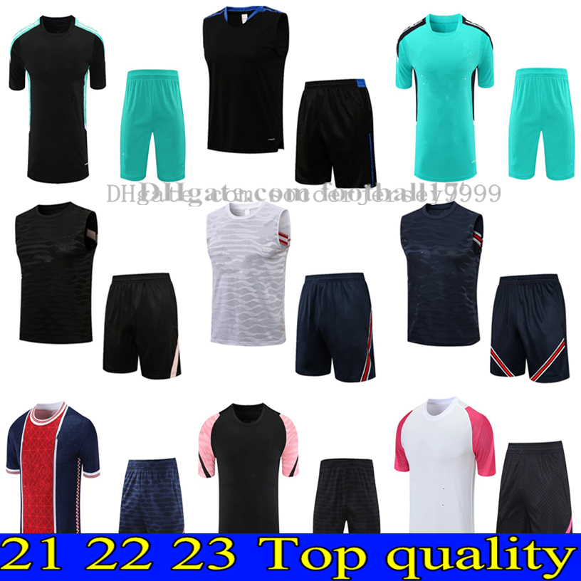 2022 MBAPPE HAZARD football tracksuit shirt 3/4 pants 21 22 23 maillots de football Short sleeve jogging soccer Training suit size -XXL
2022 MBAPPE HAZARD football tracksuit shirt 3/4 pants 21 22 23 maillots de football Short sleeve jogging soccer Training suit size -XXL