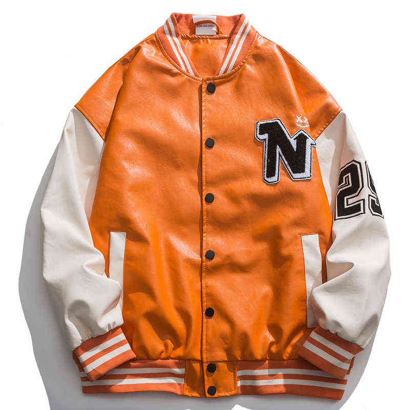 Men's Japanese Vintage PU Leather Jackets Pattern Embroidery Baseball Jacket 2021 Autumn Fashion INS Varsity Jacket Coats T220728, Black
Men's Japanese Vintage PU Leather Jackets Pattern Embroidery Baseball Jacket 2021 Autumn Fashion INS Varsity Jacket Coats T220728, Black