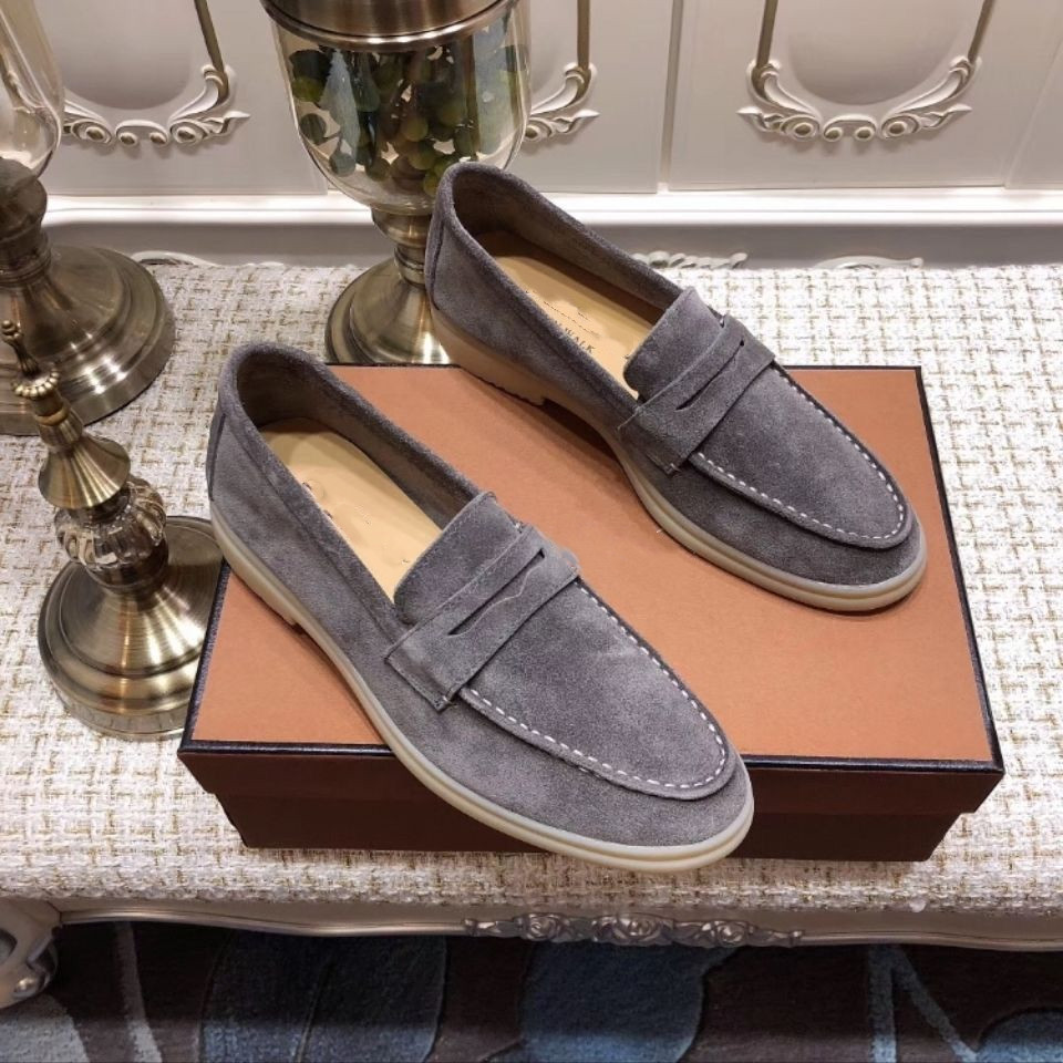 Loro Suede leather Mens Walk shoes luxury sneakers nubuck Lock designer Flats Slip-on dress shoe Large women shoes size 35-46 SVLS
Loro Suede leather Mens Walk shoes luxury sneakers nubuck Lock designer Flats Slip-on dress shoe Large women shoes size 35-46 SVLS