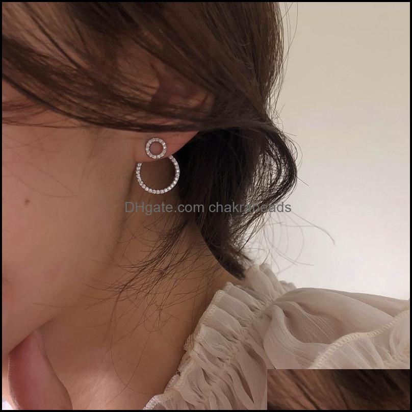 Stud Earrings Jewelry Yuans Double Circle Micro Pave Zircon Front And Back For Women 2021 Delicate Earings Wholesale Drop Delivery Zn2Qq
Stud Earrings Jewelry Yuans Double Circle Micro Pave Zircon Front And Back For Women 2021 Delicate Earings Wholesale Drop Delivery Zn2Qq