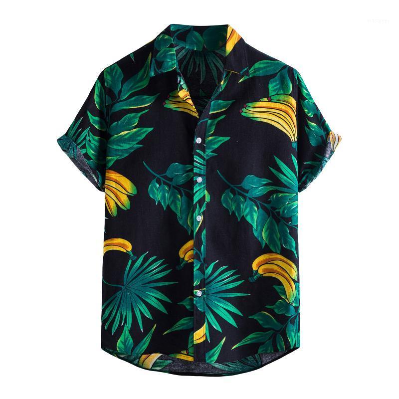 Men's Casual Shirts Summer Fashion Coconut Tree Leaf Men Vacation Hawaiian Aloha Shirt Short Sleeve Button Down Beach Camisas, Green
Men's Casual Shirts Summer Fashion Coconut Tree Leaf Men Vacation Hawaiian Aloha Shirt Short Sleeve Button Down Beach Camisas, Green