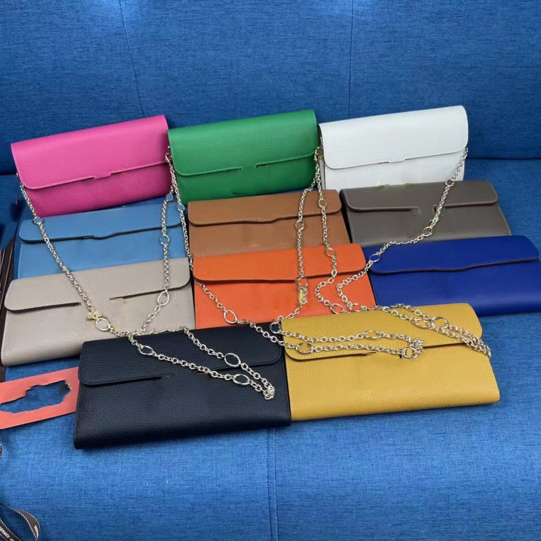 High Quality Luxurys Designers Bags Handbag Purses Woman Fashion double bread Clutch Purse Shoulder Bags Chain Bag #6666688787, Orange
High Quality Luxurys Designers Bags Handbag Purses Woman Fashion double bread Clutch Purse Shoulder Bags Chain Bag #6666688787, Orange