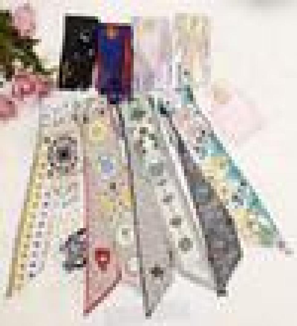 Tarot Doubledeck Twosided Printing Twill Silk Bind Bag Handle Silk Scarf Slender Narrow And Small Silk Ribbon Scarf Woman Scarf
Tarot Doubledeck Twosided Printing Twill Silk Bind Bag Handle Silk Scarf Slender Narrow And Small Silk Ribbon Scarf Woman Scarf