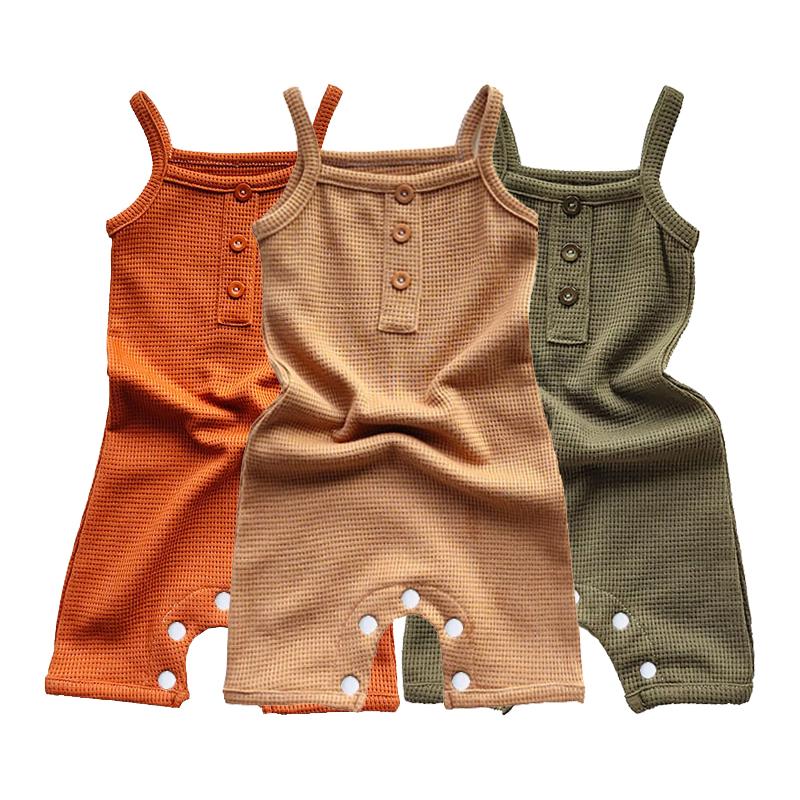 Rompers Summer Baby Waffle Cotton Sleeveless Infant One-piece Girl Clothes Born Bodysuits Toddler Boy JumpsuitsRompers, Khaki
Rompers Summer Baby Waffle Cotton Sleeveless Infant One-piece Girl Clothes Born Bodysuits Toddler Boy JumpsuitsRompers, Khaki