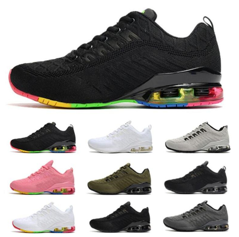 2022 Men's Women's Lightweight Running Shoes Olive Green Black White Gray Pink Sneakers Casual Shoe Size 36-46