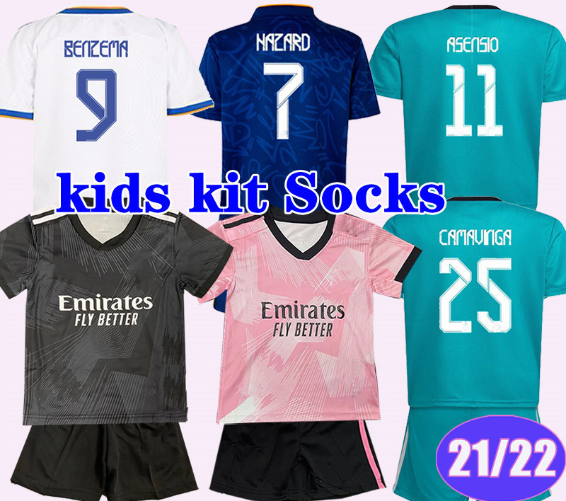 21 22 ASENSIO HAZARD Kids Kit Soccer Jerseys MODRIC KROOS BENZEMA MARCELO ISCO MARIANO E. MILITAO VALVERDE Child Home Away Y3 Football Shirt, 2122 no socks
21 22 ASENSIO HAZARD Kids Kit Soccer Jerseys MODRIC KROOS BENZEMA MARCELO ISCO MARIANO E. MILITAO VALVERDE Child Home Away Y3 Football Shirt, 2122 no socks