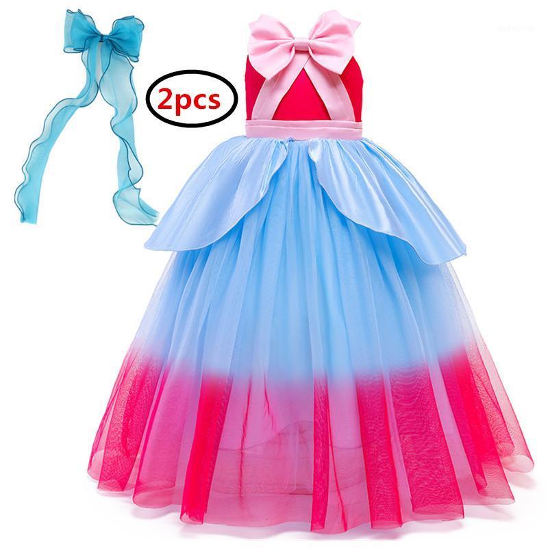 Girl's Dresses Baby Girl Dress Sleeveless Bowknot Kids Princess Costume For Girls Birthday Party Cosplay Frocks Children Net Yarn, Blue
Girl's Dresses Baby Girl Dress Sleeveless Bowknot Kids Princess Costume For Girls Birthday Party Cosplay Frocks Children Net Yarn, Blue