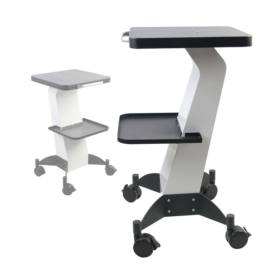 Multifunctional Accessories & Parts Movable Beauty Salon White+Black Trolley Furniture Factory Supply Mobile Storage Cart With Silent Universal Wheels For Sale
Multifunctional Accessories & Parts Movable Beauty Salon White+Black Trolley Furniture Factory Supply Mobile Storage Cart With Silent Universal Wheels For Sale
