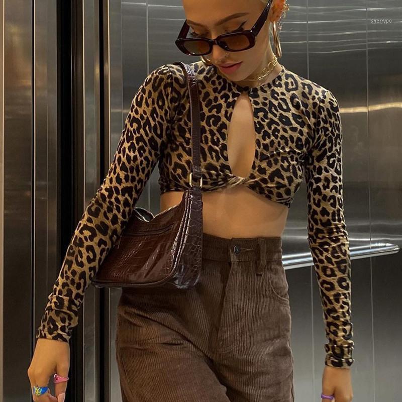 Women' T-Shirt 2022 Sexy Hollow Out T-shirts Crop Tops Club Streetwear Long Sleeve Front Open Cut Bodycon Leopard Print, Multi
Women' T-Shirt 2022 Sexy Hollow Out T-shirts Crop Tops Club Streetwear Long Sleeve Front Open Cut Bodycon Leopard Print, Multi