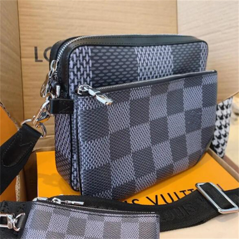 GGs LVs YSLs louiseity viutonity LOUISS VUTTONS Trio Messenger Bag Men Crossbody Shoulder Bags Luxury Designer Double-Sided Color 3pcs Wallet Purse Top-quality, Blue
GGs LVs YSLs louiseity viutonity LOUISS VUTTONS Trio Messenger Bag Men Crossbody Shoulder Bags Luxury Designer Double-Sided Color 3pcs Wallet Purse Top-quality, Blue