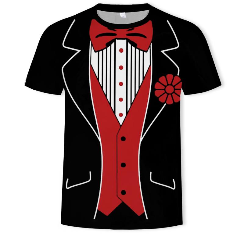 Men's T-Shirts Fake Two-piece Men And Women 3D Printing Fashion T-shirt Couple Suit Pattern Street Top T-shirtMen's, T790
Men's T-Shirts Fake Two-piece Men And Women 3D Printing Fashion T-shirt Couple Suit Pattern Street Top T-shirtMen's, T790
