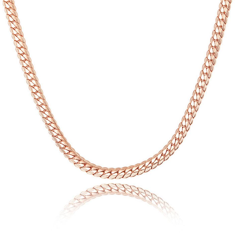 Plated 18K rose gold 6MM snake chain men's necklace fashion gold perfect men's jewelry hip-hop accessories256Q
Plated 18K rose gold 6MM snake chain men's necklace fashion gold perfect men's jewelry hip-hop accessories256Q