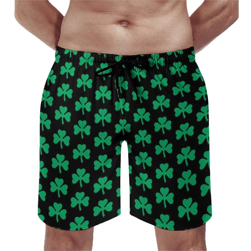 Men' Shorts St Patrick' Day Board Irish Green Shamrock Clover Funny Beach Men Customs Large Size Swim Trunks Gift IdeaMen, Style-5
Men' Shorts St Patrick' Day Board Irish Green Shamrock Clover Funny Beach Men Customs Large Size Swim Trunks Gift IdeaMen, Style-5