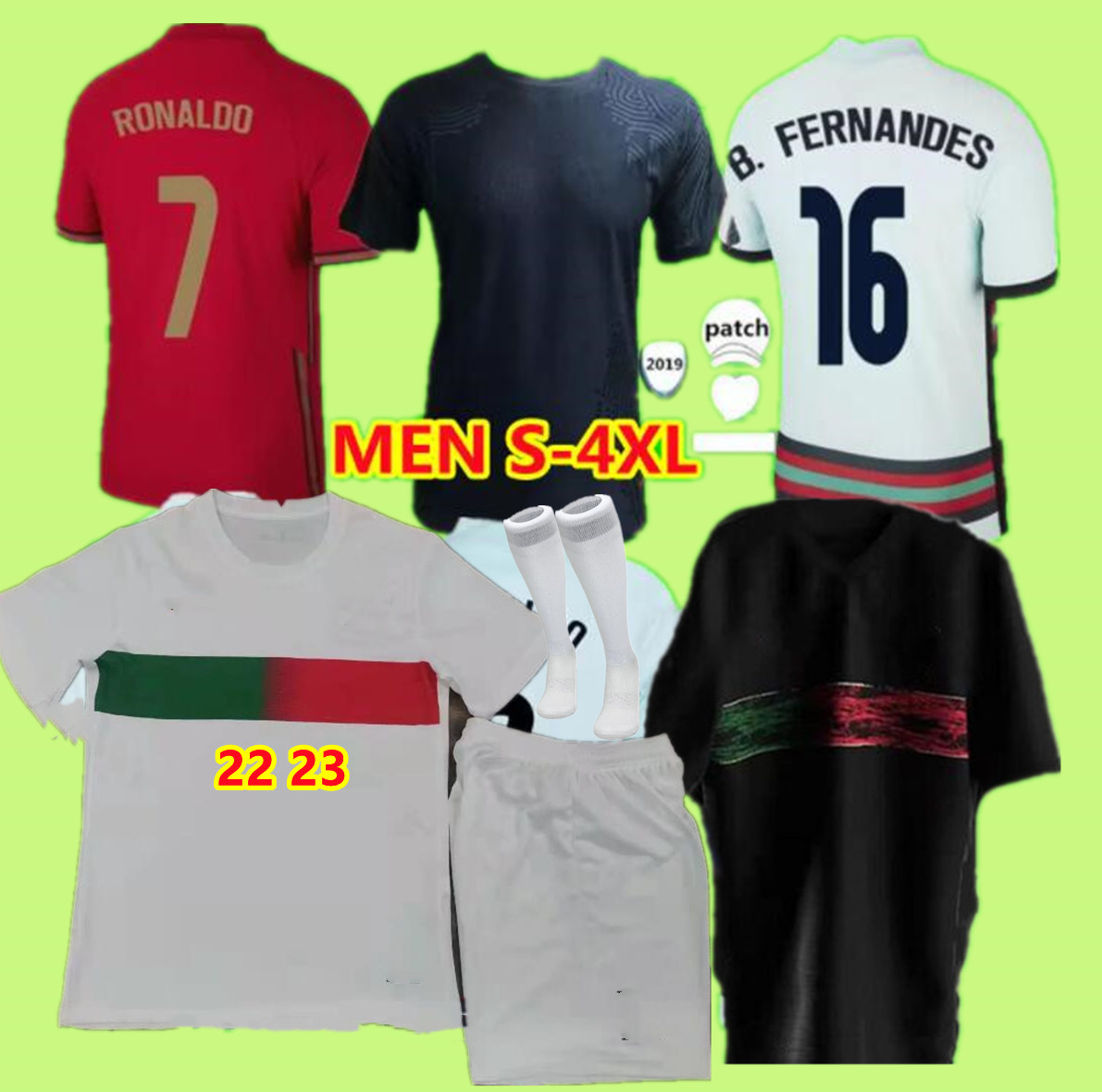 22 23 Portuguesa JOAO FELIX soccer jerseys RUBEN NEVES BRUNO RONALDO FERNANDES Portugieser 2021 Portuguese football shirt Men Kids kit sets DIEGO J. OTAVIO uniform, Away 16-xxl
22 23 Portuguesa JOAO FELIX soccer jerseys RUBEN NEVES BRUNO RONALDO FERNANDES Portugieser 2021 Portuguese football shirt Men Kids kit sets DIEGO J. OTAVIO uniform, Away 16-xxl