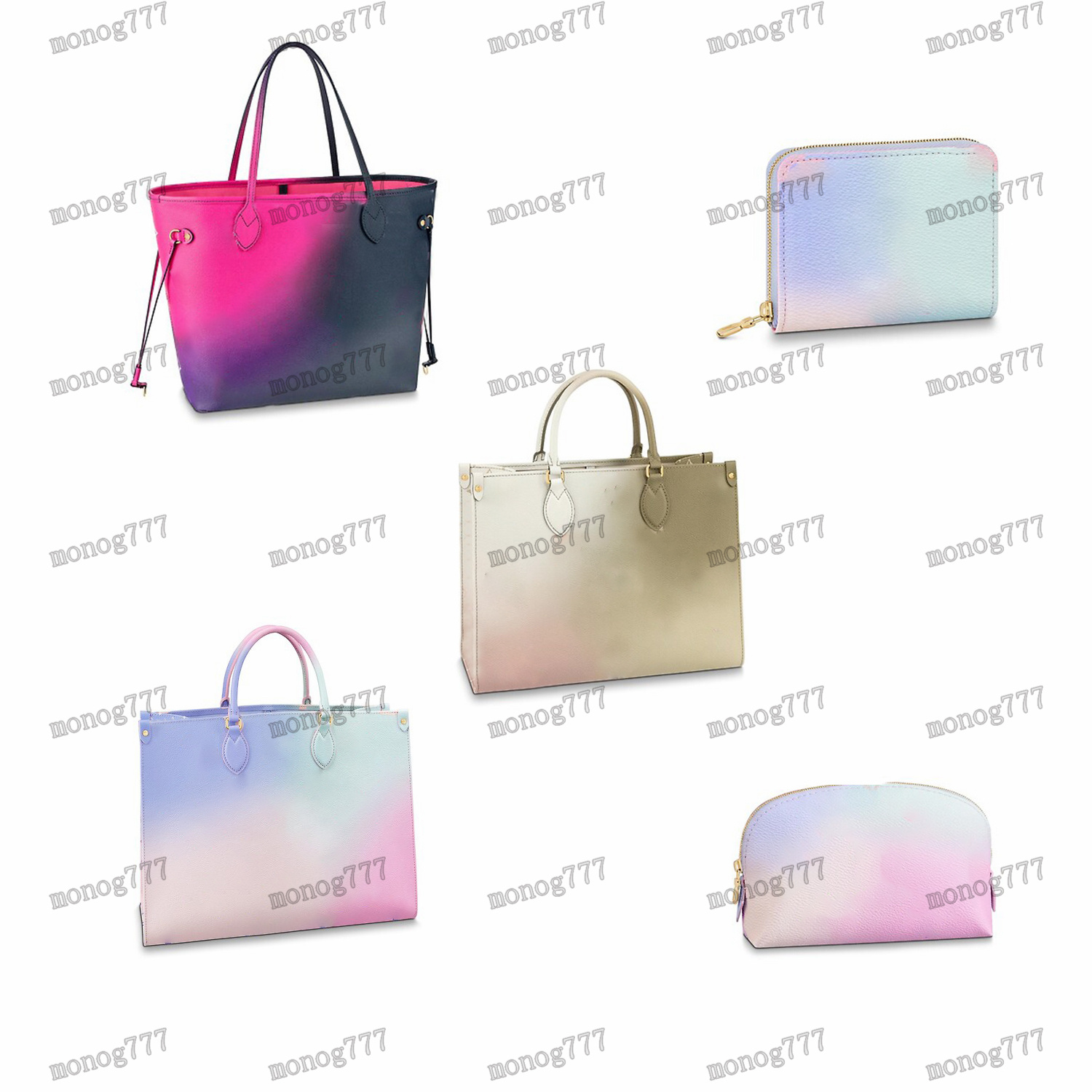 Latest Styles OnTheGo Tote bag designers Handbag Glamour gradient colour real leather higt Quality SPRING IN THE CITY Rainbow rendering, Customize
Latest Styles OnTheGo Tote bag designers Handbag Glamour gradient colour real leather higt Quality SPRING IN THE CITY Rainbow rendering, Customize
