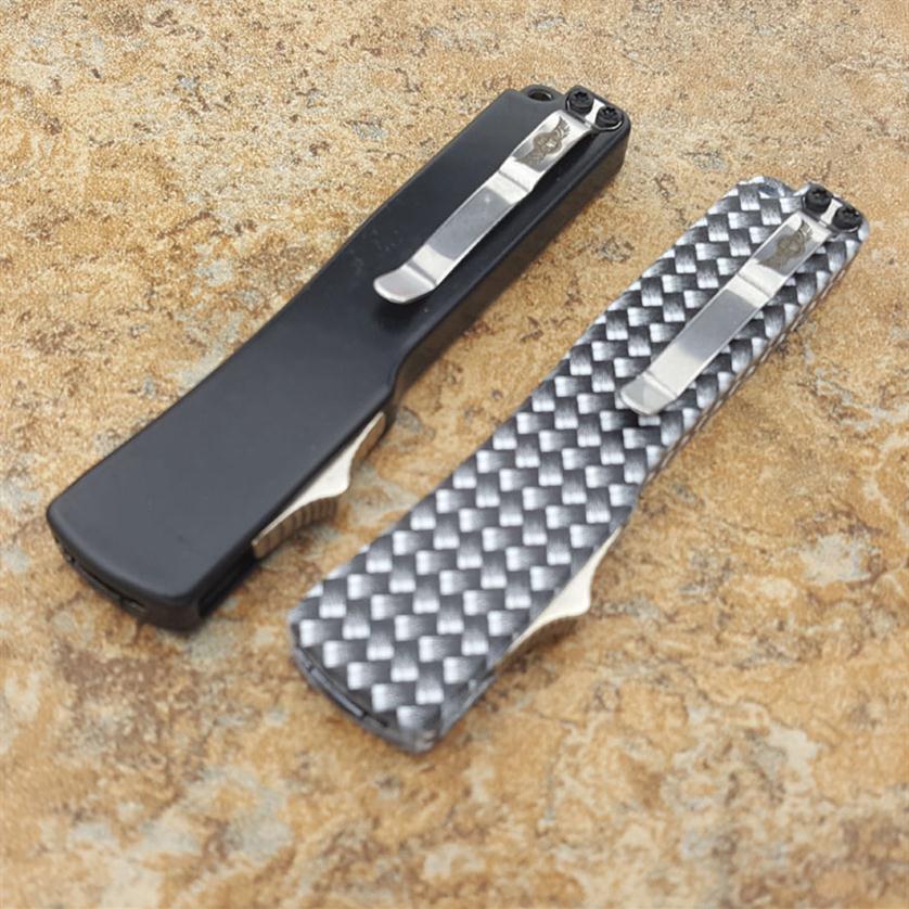 Mini carbon fib automatic knives Benchmade knife t6061 handle CNC VG10 steel OUT pocket knife BM3300 Camping tactical Survival Hun246Y
Mini carbon fib automatic knives Benchmade knife t6061 handle CNC VG10 steel OUT pocket knife BM3300 Camping tactical Survival Hun246Y