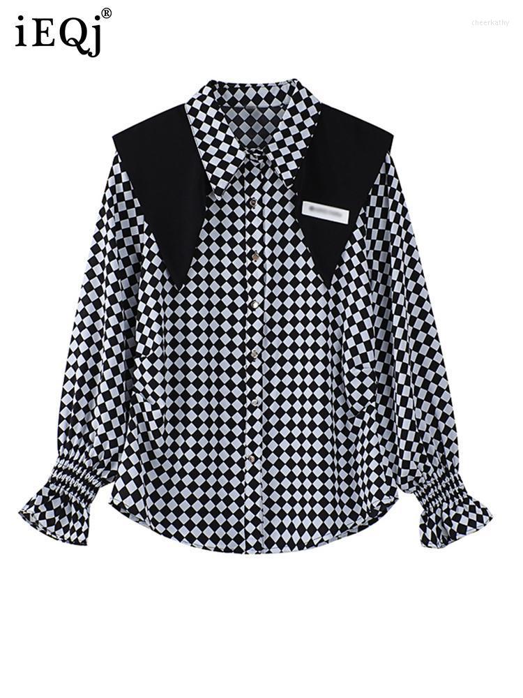 Women' Blouses & Shirts 2022 Summer Fashion Woman Versatile Loose Navy Collar Chiffon Plaid Chic Shirt Female Clothing 3W5996Women' Chee22, Black
Women' Blouses & Shirts 2022 Summer Fashion Woman Versatile Loose Navy Collar Chiffon Plaid Chic Shirt Female Clothing 3W5996Women' Chee22, Black