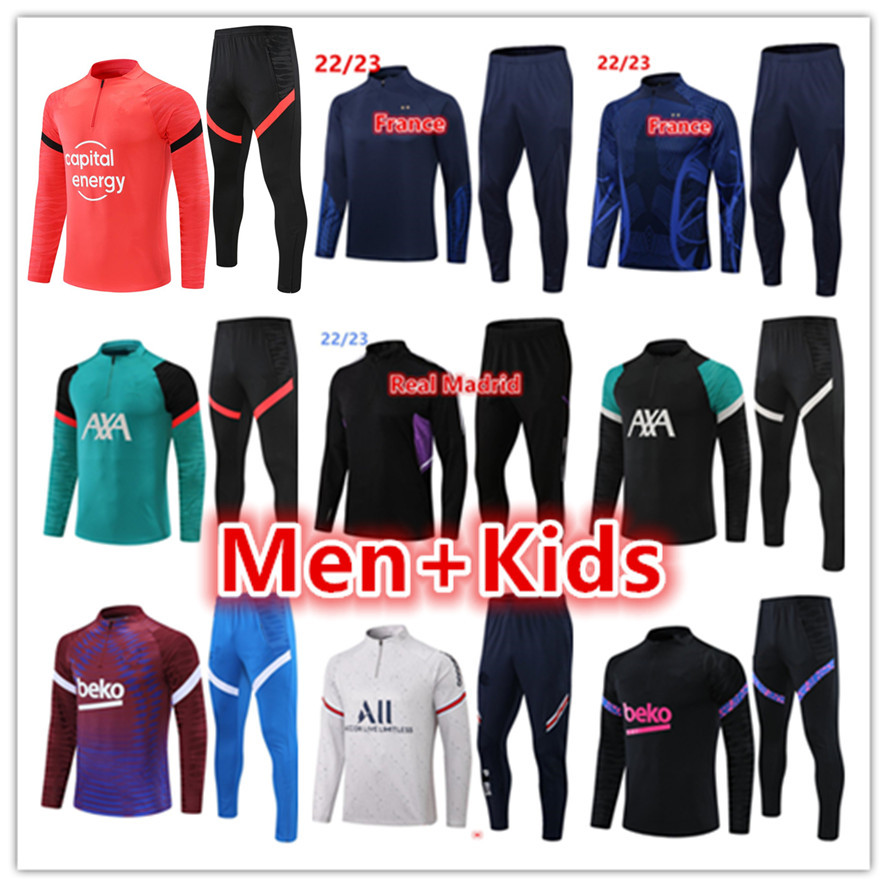 kids + mens adult 21 22 football training tracksuit soccer jerseys tracksuits suit sets 2021 2022 2023 men kid jersey survetement foot chandal jacket jogging set
kids + mens adult 21 22 football training tracksuit soccer jerseys tracksuits suit sets 2021 2022 2023 men kid jersey survetement foot chandal jacket jogging set
