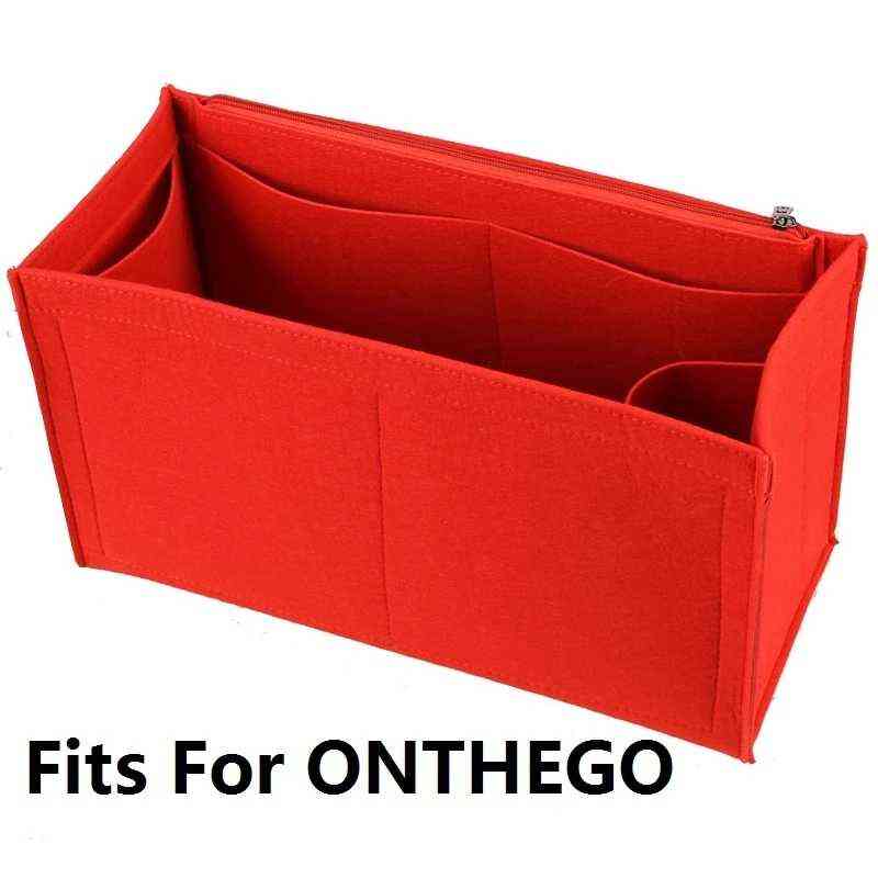 Felt Cloth Insert Speedy Bag Organizer for Handbag Cosmetic Bag Makeup Organizer Travel Inner Purse Mommy Bag Fit Onthego Tote 220721, Style 1 red
Felt Cloth Insert Speedy Bag Organizer for Handbag Cosmetic Bag Makeup Organizer Travel Inner Purse Mommy Bag Fit Onthego Tote 220721, Style 1 red
