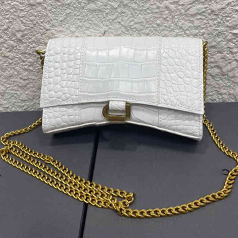 Handbag Designer 2022 Balenciga Bags Woman Shoulder Hourglass Chain Cross Body Crocodile Wallets Lady Alligator Backpack Handbags Tote P604, Black alligator
Handbag Designer 2022 Balenciga Bags Woman Shoulder Hourglass Chain Cross Body Crocodile Wallets Lady Alligator Backpack Handbags Tote P604, Black alligator