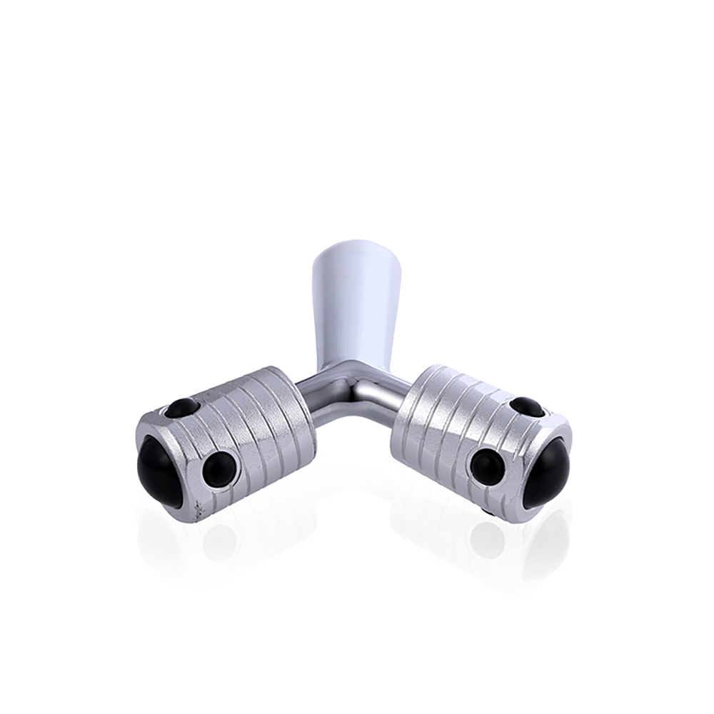 Manual face massage germanium roller Y shape facial contour massager handheld high end skin care tool for creams absorption promote
Manual face massage germanium roller Y shape facial contour massager handheld high end skin care tool for creams absorption promote