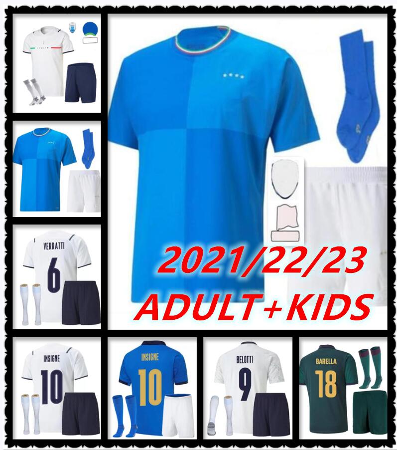 adult kids kit 2021 2022 2023 ItalyS BONUCCI BARELLA CHIESA soccer BELOTTI BARELLA INSIGNE 20 21 22 23 SENSI Renaissance CHIELLINI BERNARDESCHI football shirts
adult kids kit 2021 2022 2023 ItalyS BONUCCI BARELLA CHIESA soccer BELOTTI BARELLA INSIGNE 20 21 22 23 SENSI Renaissance CHIELLINI BERNARDESCHI football shirts
